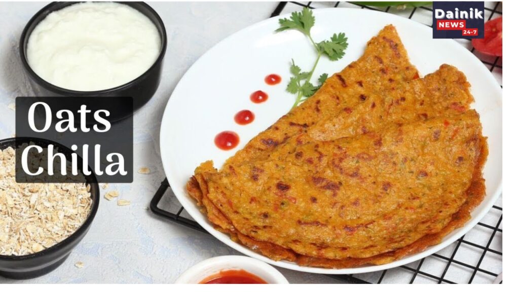 EASY AND HEALTHY OATS CHILLA RECIPE