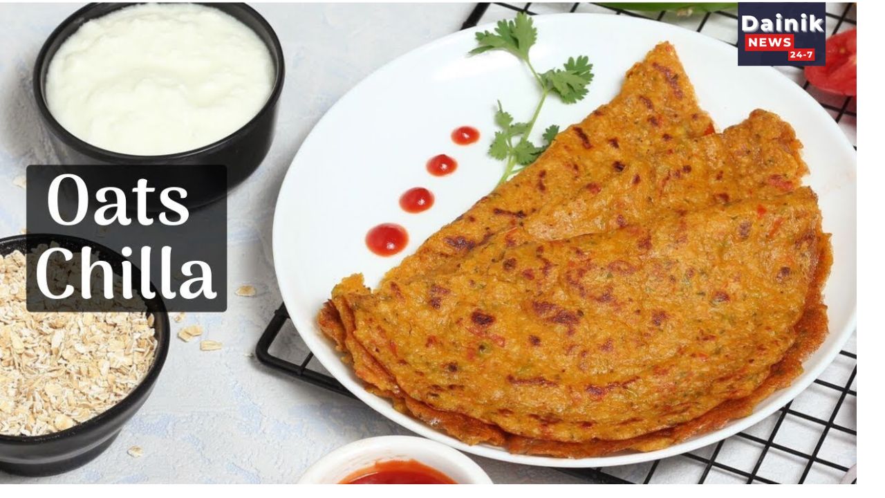 EASY AND HEALTHY OATS CHILLA RECIPE