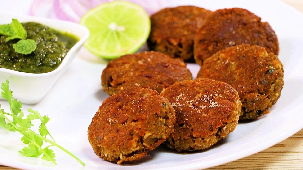 SOYABIN KABAB RECIPE /सोयाबिन कबाब